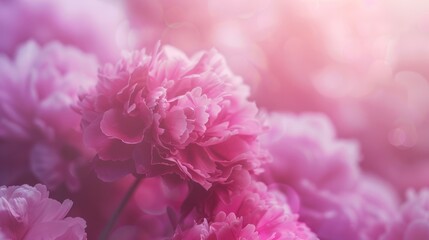 Poster - Soft Pink Peony Bloom