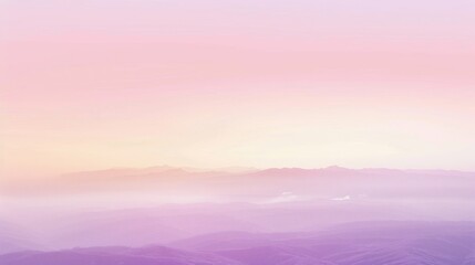 Wall Mural - Misty Mountain Sunrise