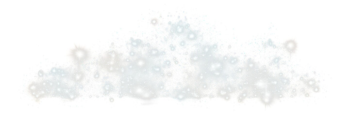 Wall Mural - png cloud shape sparkle light glitter astronomy fireworks night.