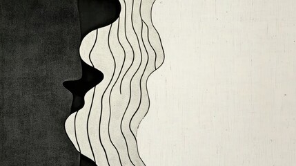 Poster - Abstract Gray Background with a Rough Concrete Surface