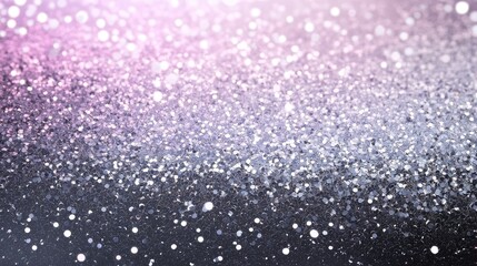 Poster - Silver sequin backdrop with shimmering sparkle