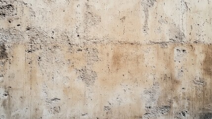 Poster - Light brown cement stone wall texture for creative backgrounds