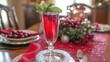 © Official - Festive Sparkling Mocktail for Holiday Celebrations