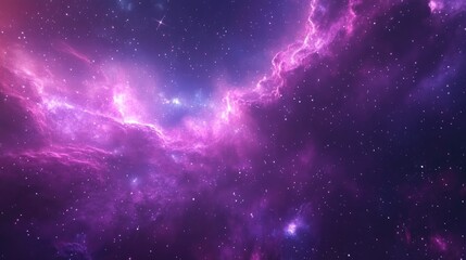 Wall Mural - night sky with stars as background in a 3d cartoon rendering cosmos galaxy universe