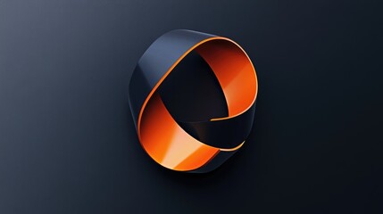 Poster - Abstract 3D logo illustration and design