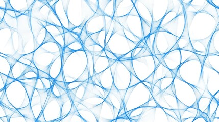 Poster - Seamless abstract blue net ornament on a white background Elegant pattern illustration suitable for invitations banknotes diplomas certificates tickets and other security or wrapping designs