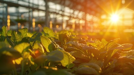 Poster - Sunlight in a Greenhouse