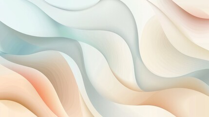 Sticker - Abstract Wave Pattern Design