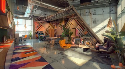 Wall Mural - Modern Office Interior Design