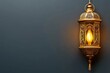 © Sanchai - Retro depiction of a Ramadan lantern, with soft, warm tones and old-fashioned designs evoking a sense of tradition and history