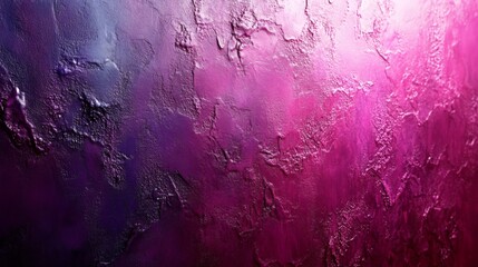 Leinwandbilder - The artwork showcases a textured wall with a blend of purple and pink shades, emphasizing depth and artistic expression in a modern interior space.