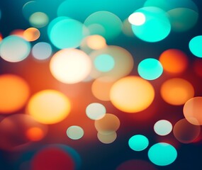 abstract bokeh background