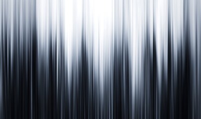 Aufkleber - An abstract image featuring vertical lines in shades of black and white, creating a sense of motion and depth.