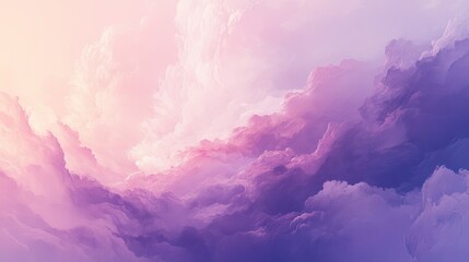 Poster - Abstract background featuring gentle pastel pink and lavender tones with smooth transitions, providing a serene and polished aesthetic.