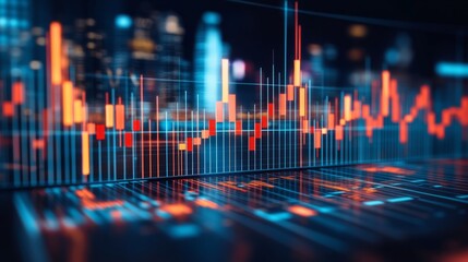Poster - Dynamic Finance Technology on Isolated Background