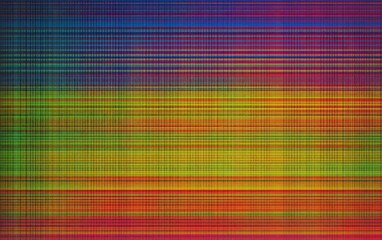Aufkleber - A vibrant, abstract design featuring a spectrum of colors and dynamic lines, creating a visual rhythm that captivates the viewer.