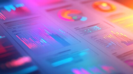 Poster - High Contrast 3D Technology Reports with Soft Light