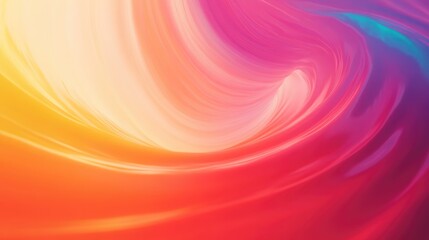 Poster - colorful abstract swirl background design
