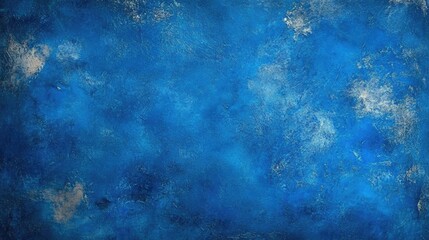 Poster - deep blue background with subtle texture