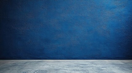 Poster - Deep Blue Subtle Background for Creative Projects