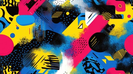 Poster - Lively and Colorful Abstract Background Design