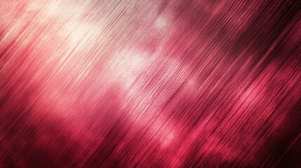 Poster - Smooth Crimson Texture with Red Background