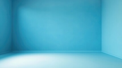 Poster - smooth azure background for creative projects