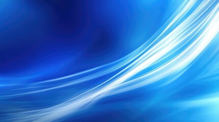 Poster - Smooth Azure Blue Background for Creative Projects