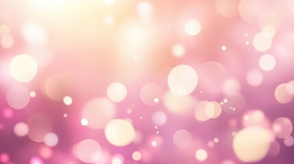 Poster - Soft Pastel Pink Glow Background for Designs