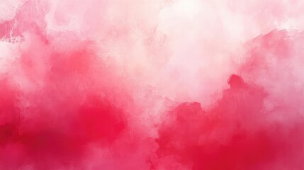 Poster - soft red pastel background with subtle hues