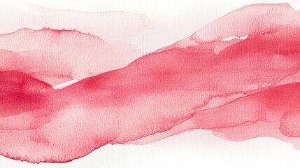 Poster - Soft Red Watercolor Background for Creative Projects