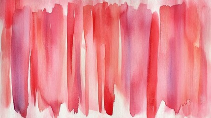 Poster - soft red watercolor background for creative projects