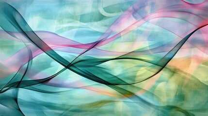 Poster - Vibrant Dynamic Colorful Background Abstract Design