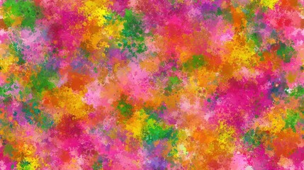 Poster - colorful abstract explosion of vibrant hues