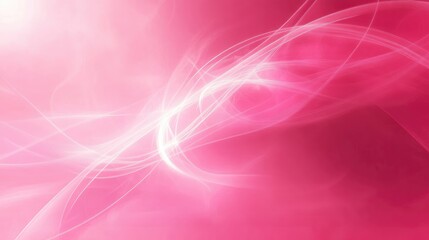 Poster - Vibrant Pink Glowing Abstract Background Image