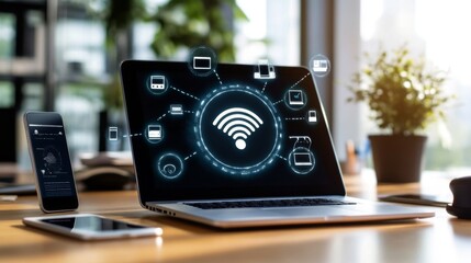 Poster - Wireless Connectivity in Modern Work Environment