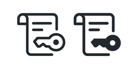 Aufkleber - keywords icons in a minimalistic style. vector illustration.