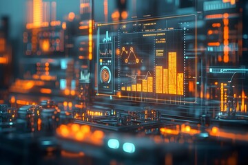 Poster - Automated Business Analytics and Monitoring Dashboard in High Tech Digital Environment