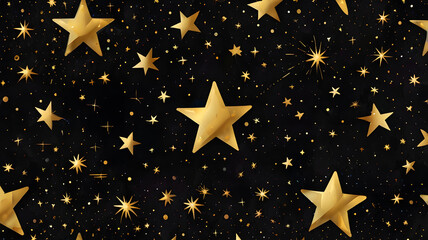 Mystical Cosmic Decor: Star Background