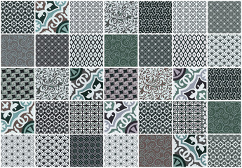 abstract design pattern for wall tile and floor tile , marble tile mosaic , geometric
