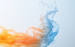 © 宁 王 - Splash of colored paint on commercial background