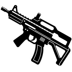 Wall Mural - illustration of a gun