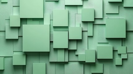 Poster - A bright minimal green background with a seamless design, ideal for use in websites, flyers, and digital graphics.