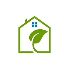 home,house,leaf,natural,green,growth,plant ,logo.icon