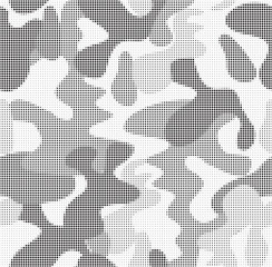 Leinwandbilder - camouflage seamless geometric pattern. Abstract camo. Modern military texture. Print on fabric on clothes. Vector illustration