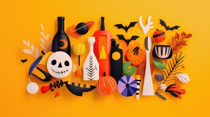 Spooktacular halloween invitation design for celebrations