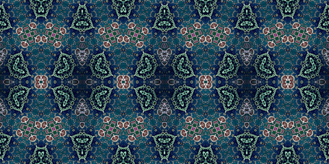 Seamless abstract pattern. the texture of the art is symmetrical