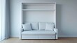 © pattaporn - Minimalist Living Room with Fold-Out Sofa Design