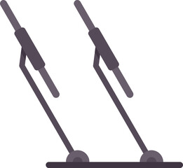Poster - pair of windshield wipers is removing raindrops from a car after the rain