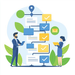 Poster - Digital Workflow Automation for Corporate Processes